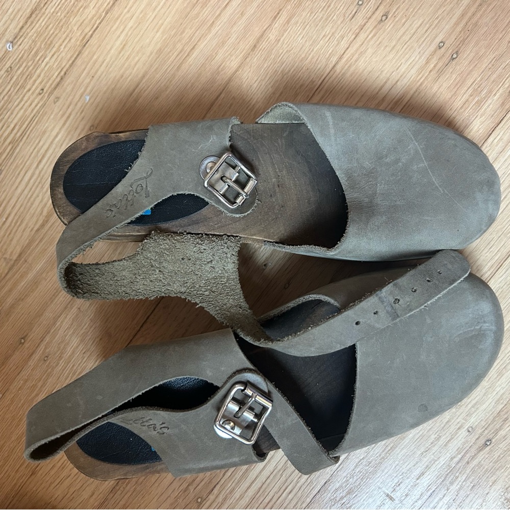Lotta From Stockholm Brown Clogs Comfortable Mules